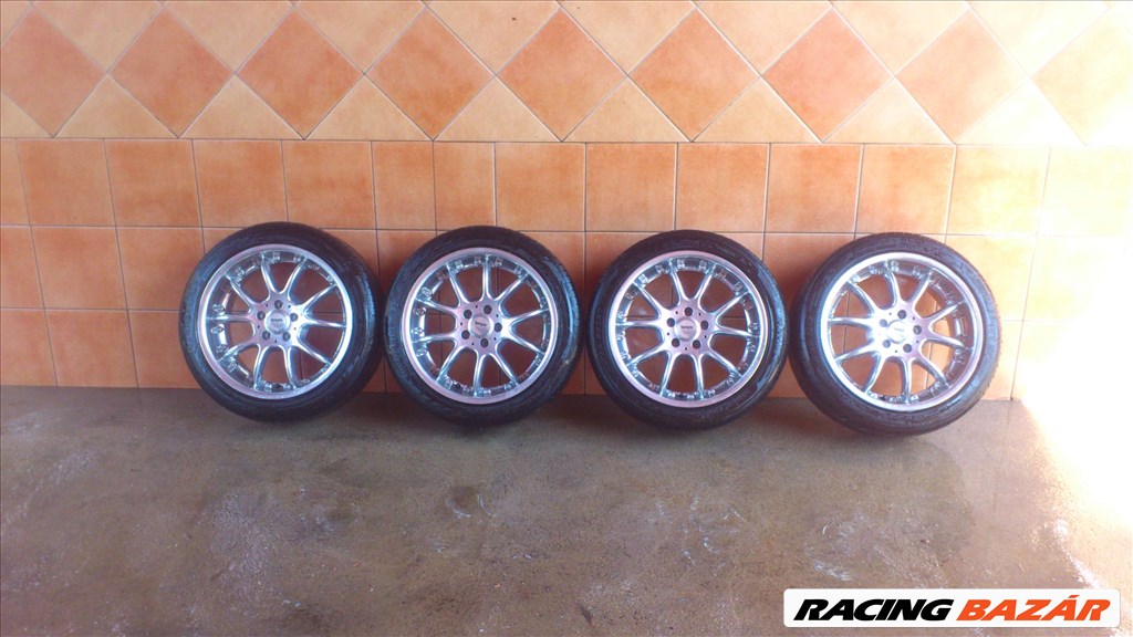 BROCK 18" ALUFELNI 5x112 NYÁRI 225/40R18 GUMIVAL OLCSÓN!!! 1. kép