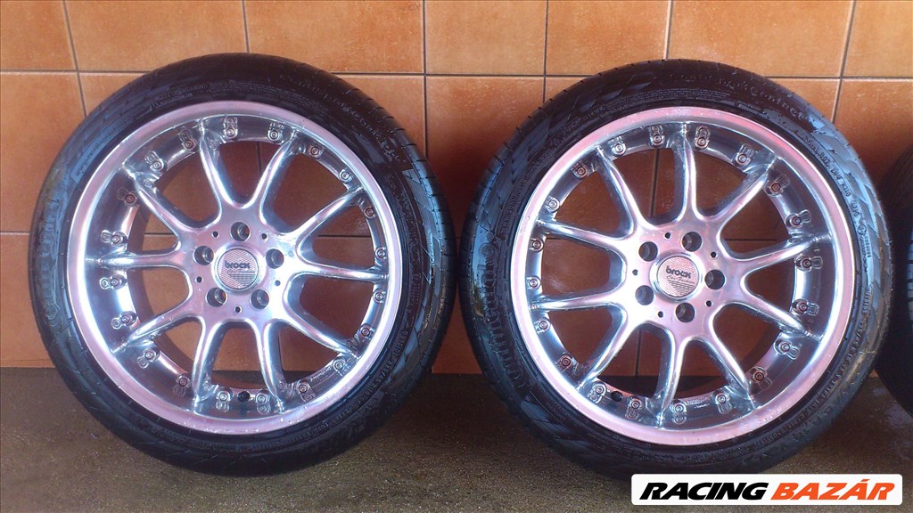 BROCK 18" ALUFELNI 5x112 NYÁRI 225/40R18 GUMIVAL OLCSÓN!!! 2. kép