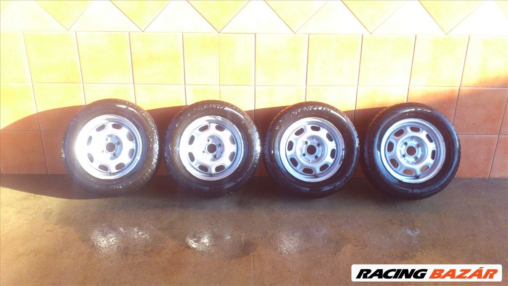 VW 13" LEMEZFELNI 4x100 TÉLI 175/70R13 GUMIVAL OLCSÓN!!!!!! 1. kép