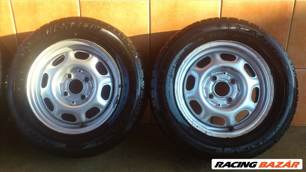 VW 13" LEMEZFELNI 4x100 TÉLI 175/70R13 GUMIVAL OLCSÓN!!!!!! 3. kép