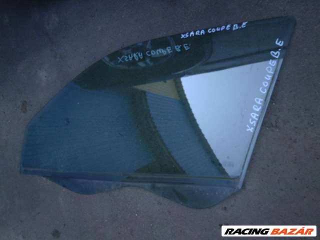citroen xsara coupe bal első ajtóüveg 1999 2. kép
