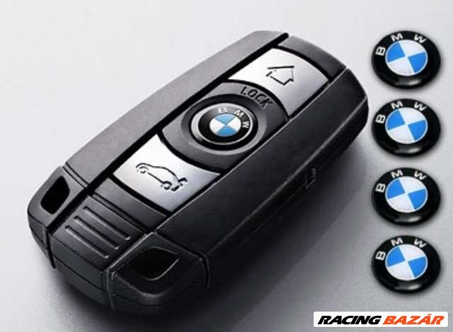 BMW kulcs jel, embléma, felirat 11 mm 1. kép