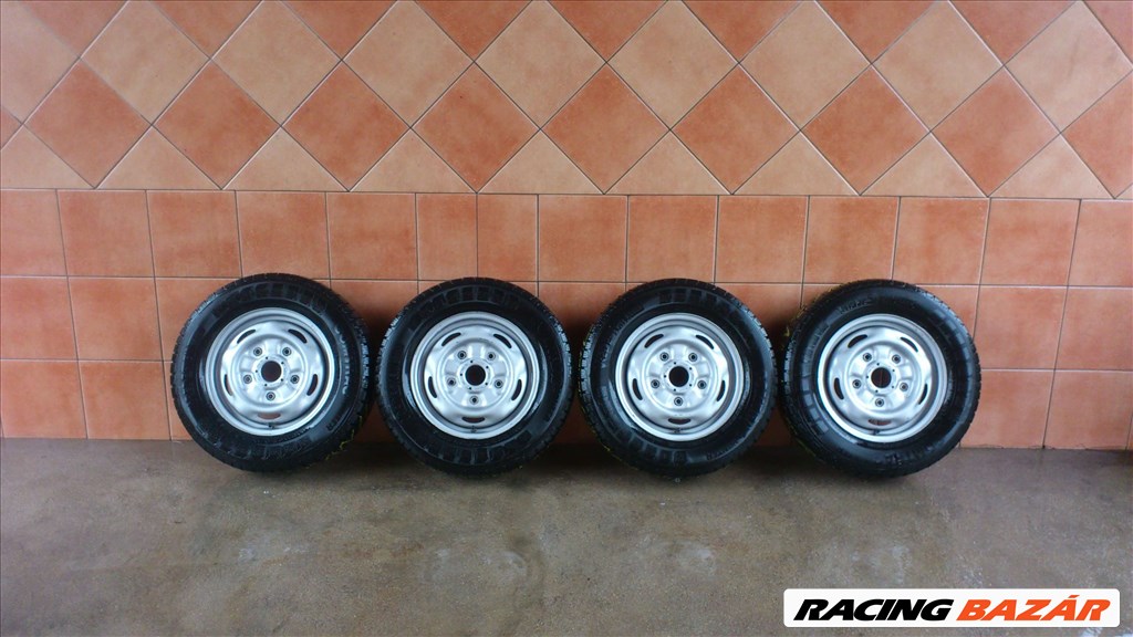 FORD TRANSIT 15" LEMEZKERÉK 5x160 TÉLI 205/70R15C GUMIVAL OLCSÓN!! 1. kép