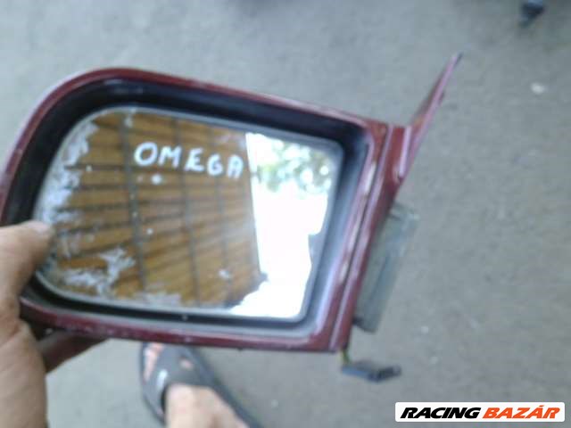 opel omega ,,A,, bordó balos  külső elektromos tükör 2. kép