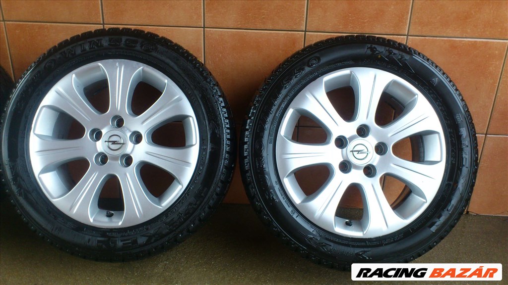 GYÁRI OPEL 16" ALUFELNI 5x110 TÉLI M+S 205/55R16 GUMIVAL OLCSÓN!!! 3. kép