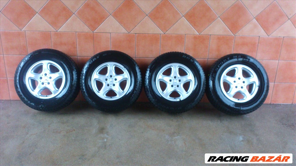 MERCEDES ML 16" ALUFELNI 5x112 TÉLI 235/65R16 GUMIVAL OLCSÓN!!! 1. kép