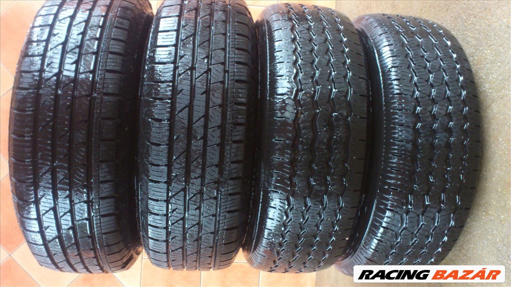 NISSAN 16" D-40 LEMEZFELNI 6X114,3 TÉLI 245/70R16 GUMIVAL OLCSÓN!!! 5. kép