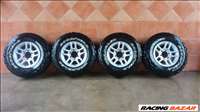 MANGELS 15" ALUFELNI 6x139,7 TEREP 245/80R15 GUMIVAL OLCSÓN!!!!!!