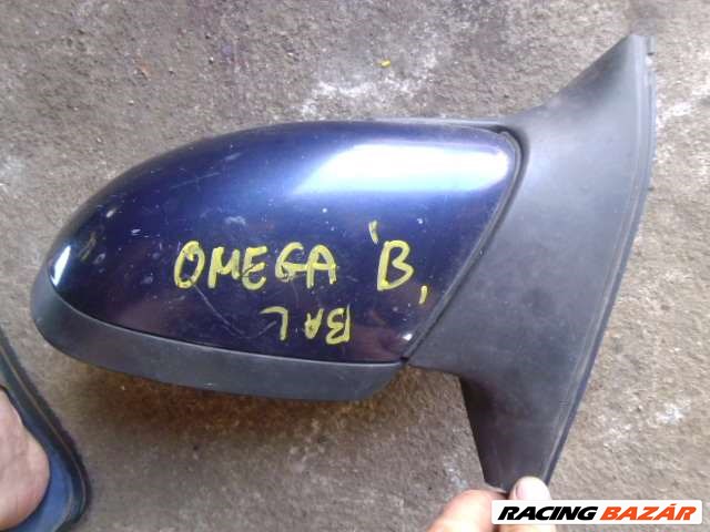 opel omega b kék balos elektromos tükör 1. kép