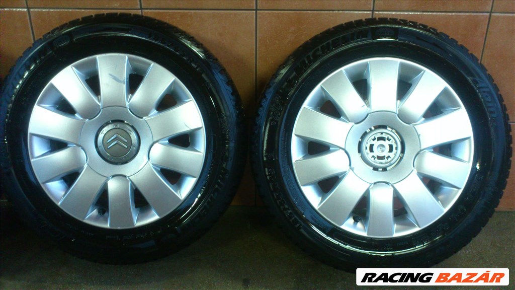 CITROEN 15" ALUFELNI 4X108 TÉLI 185/65R15 GUMIVAL OLCSÓN!!!  3. kép