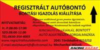 Gépjármű leadás , felvásárlás , autófelvásárlás Pest megye ÉVVÉGI  AKCIÓ