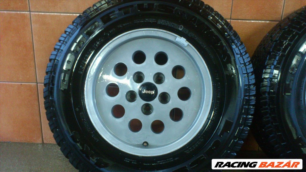  JEEP 15 ALUFELNI 5X114,3 TEREP 215/80R15 GUMIVAL OLCSÒN!!! 4. kép