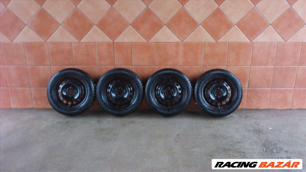 MINI 15" LEMEZFELNI 4x100 TÉLI 175/65R15 GUMIVAL OLCSÓN!!! 1. kép