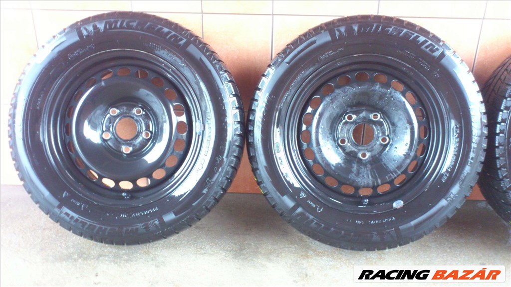 AUDI 15" LEMEZFELNI 5X112 TÉLI 195/65R15 GUMIVAL OLCSÓN!!!! 2. kép
