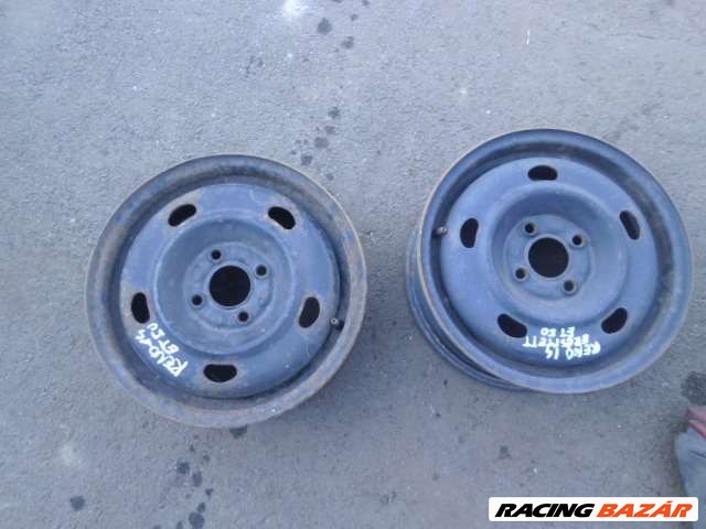 renault   et 50   4x100 lyukosztású 14" használt lemezfelni   2 DB   1. kép