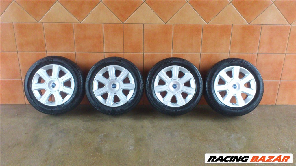FIAT 15" ALUFELNI 4x98 NYÁRI 185/60R15 GUMIVAL OLCSÓN!!!!!! 1. kép
