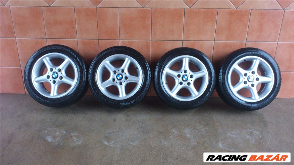 BMW 15" ALUFELNI 5x120 NYÁRI 205/50R15 GUMIVAL OLCSÓN!!!! 1. kép