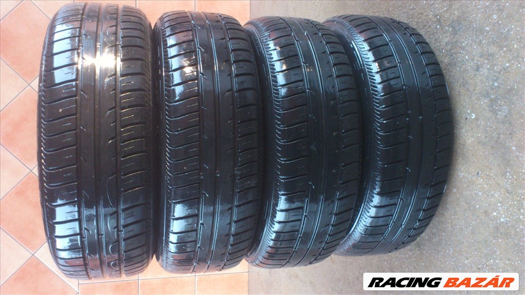 VW 14" LEMEZFELNI 4x100 NYÁRI 185/60R14 GUMIVAL OLCSÓN!! 5. kép