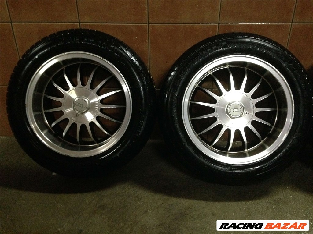 AUDI 15" ALUFELNI 4x108 NYÁRI 195/60R15 GUMIVAL OLCSÓN!!! 2. kép