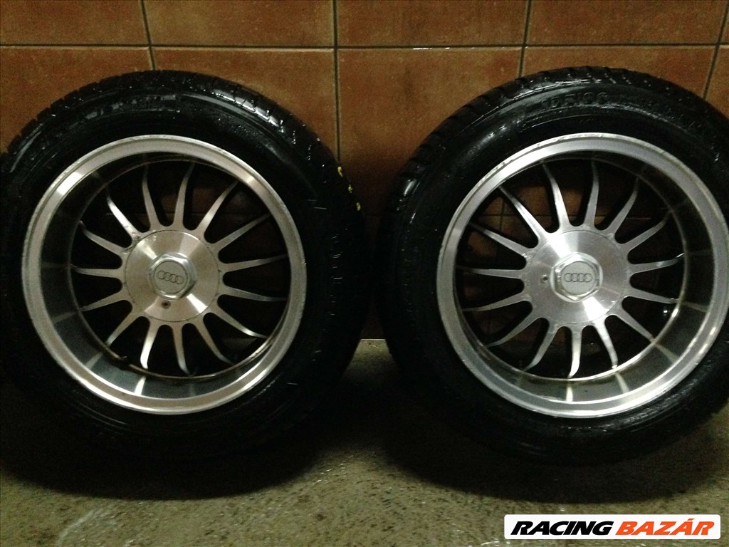 AUDI 15" ALUFELNI 4x108 NYÁRI 195/60R15 GUMIVAL OLCSÓN!!! 3. kép