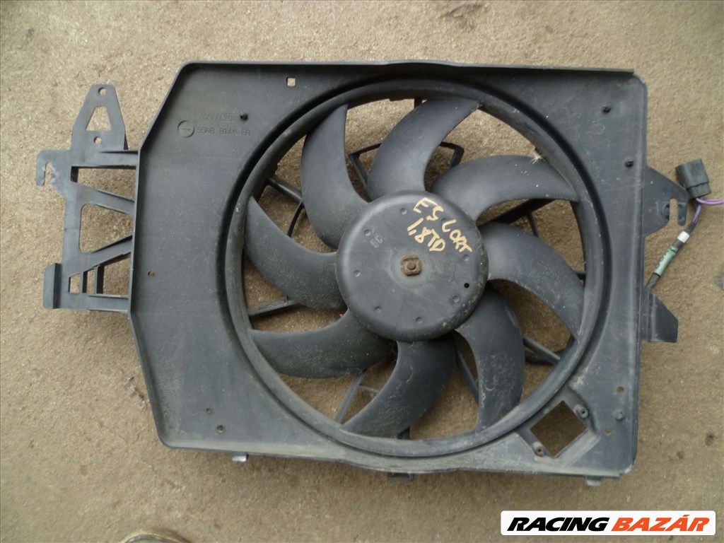 ford escort 98 1,8 td hűtőventilátor  kerettel 3. kép