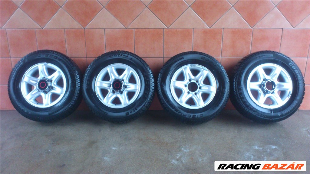 TEREPJÁRÓ 16" ALUFELNI 6x139,7 M+S 235/70R16 GUMIVAL OLCSÓN!!!!!!! 1. kép