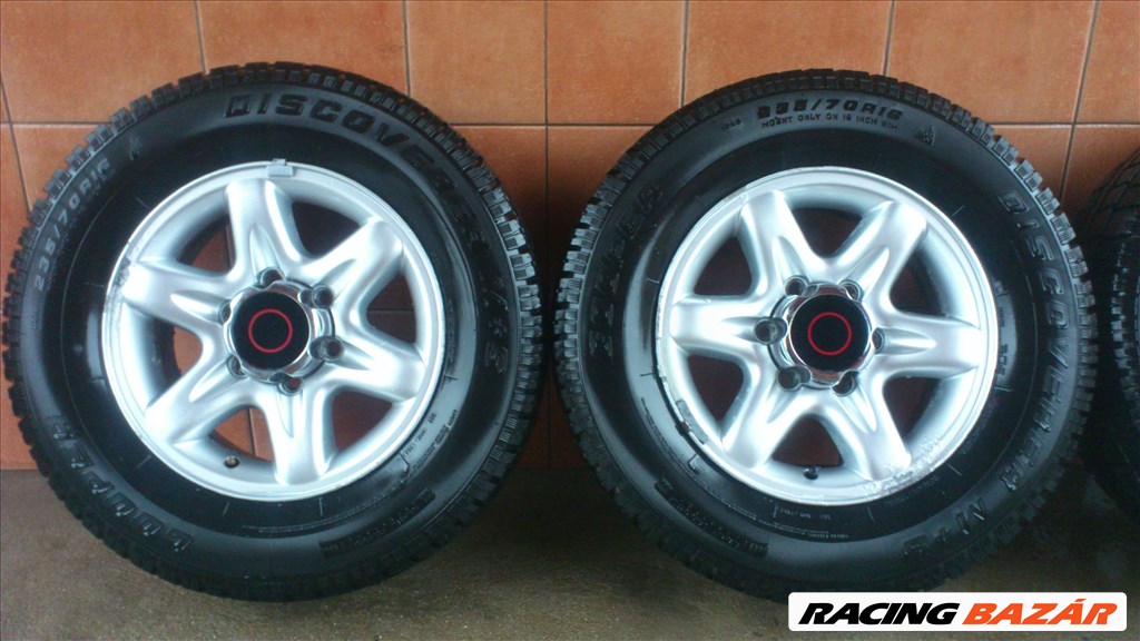 TEREPJÁRÓ 16" ALUFELNI 6x139,7 M+S 235/70R16 GUMIVAL OLCSÓN!!!!!!! 2. kép