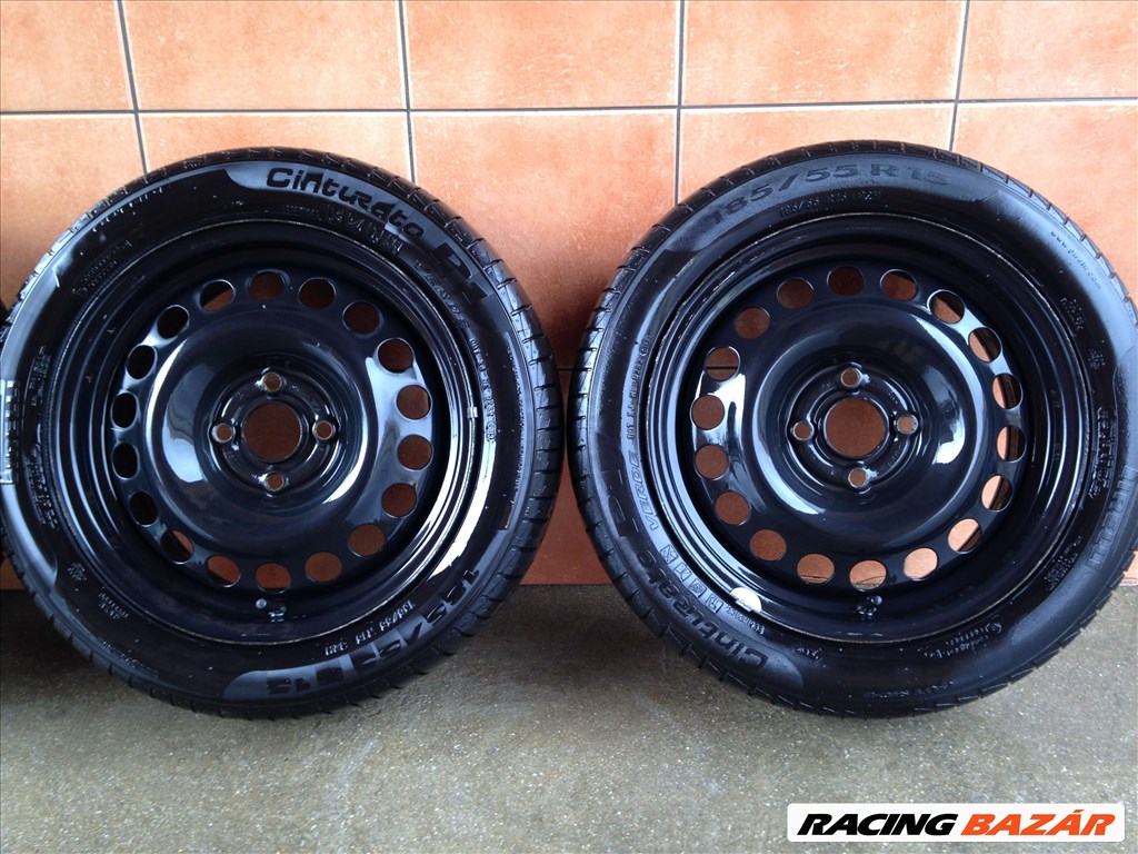 OPEL 15" LEMEZFELNI 4X100 NYÁRI 185/55R15 GUMIVAL OLCSÓN!!!! 3. kép