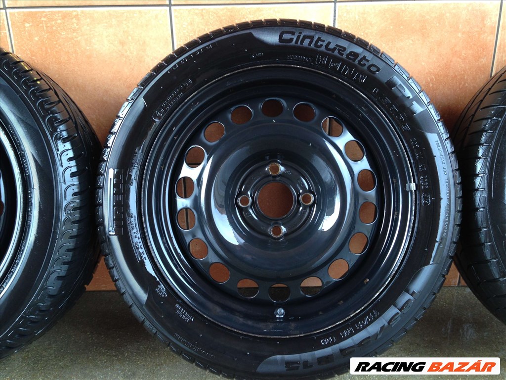 OPEL 15" LEMEZFELNI 4X100 NYÁRI 185/55R15 GUMIVAL OLCSÓN!!!! 4. kép