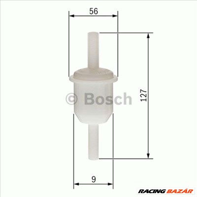 BOSCH 0450902151 Üzemanyagszűrő - FIAT, LANCIA, AUTOBIANCHI, INNOCENTI, DACIA