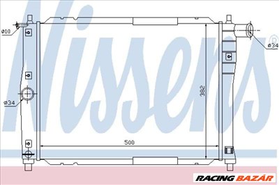 NISSENS 61644 Motorvízhűtő - DAEWOO