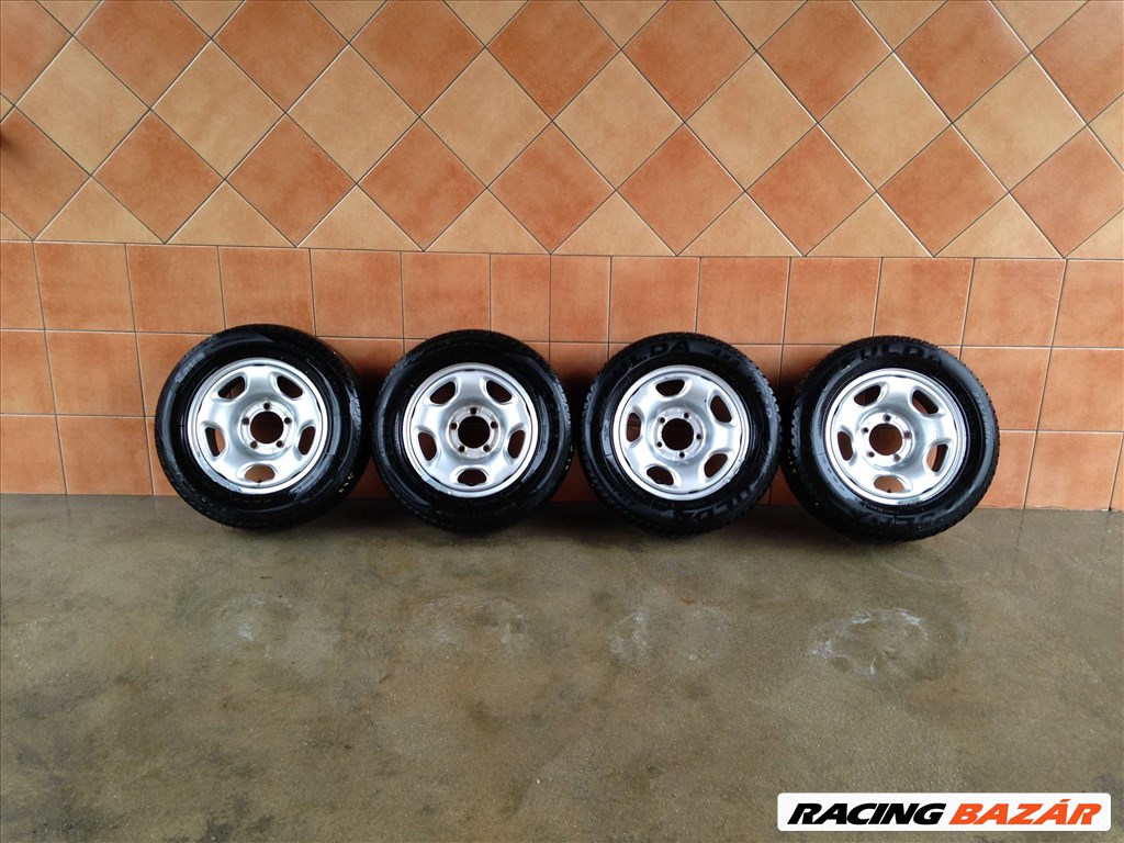 SUZUKI GRAND VITARA 16" LEMEZFELNI 235/60R16 GUMIKKAL OLCSÓN!! 1. kép