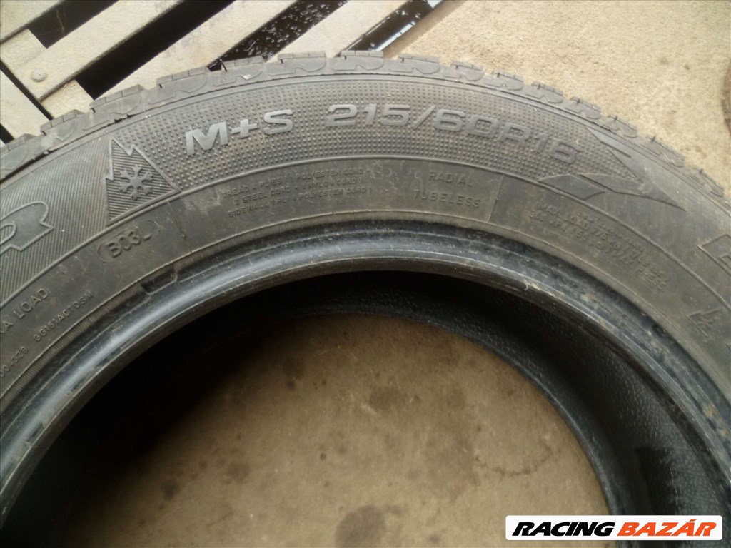  215/6016" használt Goodyear téli gumi gumi 5. kép