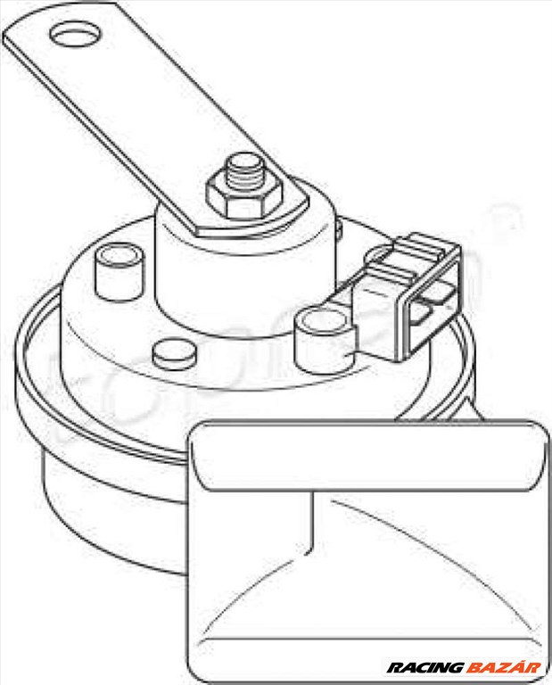 TOPRAN 102956 Kürt/duda - VOLKSWAGEN, SEAT, AUDI, SKODA 1. kép