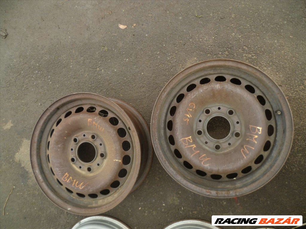  BMW  15 ÖS LEMEZFELNI 6J 15"   IS 42  használt lemezfelni 9. kép