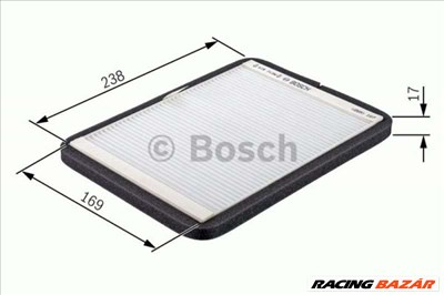 BOSCH 1987432061 Pollenszűrő - RENAULT