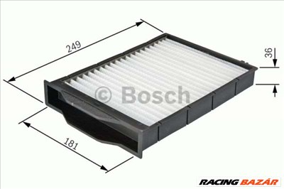 BOSCH 1987432093 Pollenszűrő - RENAULT
