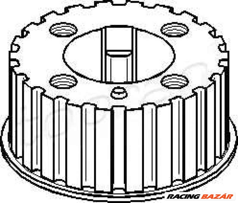 TOPRAN 109327 Főtengely fogaskerék - AUDI, VOLKSWAGEN 1. kép