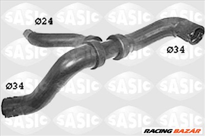 SASIC swh6625 Hűtő vízcső - FIAT