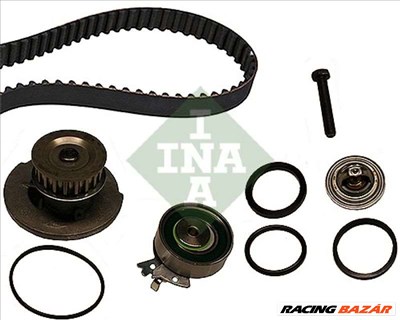 INA 530 0004 31 Vezérműszíj készlet vízpumpával - OPEL, VAUXHALL