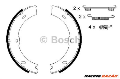 BOSCH 0986487720 Kézifékpofakészlet - MERCEDES-BENZ, VOLKSWAGEN