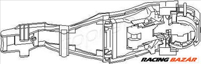 TOPRAN 111185 Kilincs - VOLKSWAGEN, SEAT, AUDI