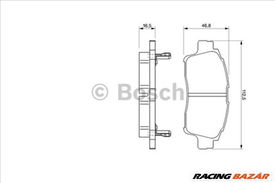 BOSCH 0986424535 Fékbetét - TOYOTA