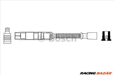 BOSCH 0356912950 Gyújtókábel - MERCEDES-BENZ