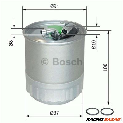 BOSCH F026402056 Üzemanyagszűrő - MERCEDES-BENZ