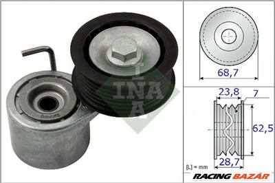 INA 534 0487 10 Generátor/klíma szíj feszítőkar - AUDI, VOLKSWAGEN, PORSCHE