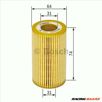 BOSCH 1457429248 Olajszűrő - OPEL, FIAT, VAUXHALL, SAAB, ALFA ROMEO, SUZUKI