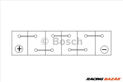 BOSCH 0092S40190 Akkumulátor - MITSUBISHI, TOYOTA, HONDA, NISSAN, DAIHATSU, SUZUKI, DAEWOO