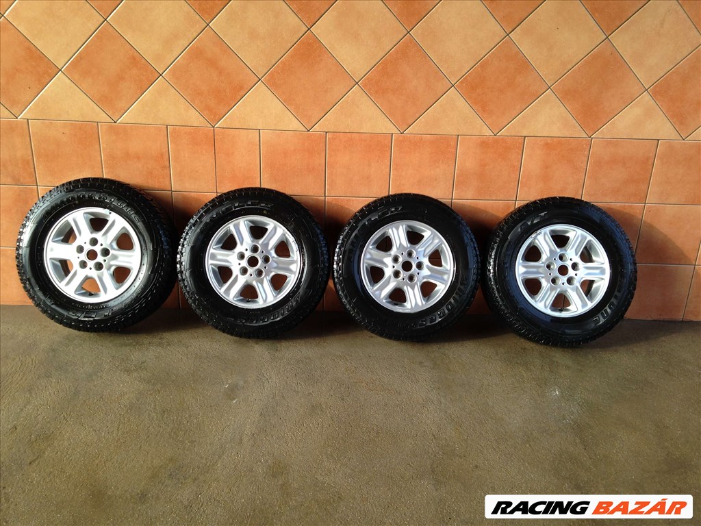 LAND ROVER FREELANDER 15" ALUFELNI NYÁRI 195/80R15 GUMIKKAL OLCSÓN!! 1. kép