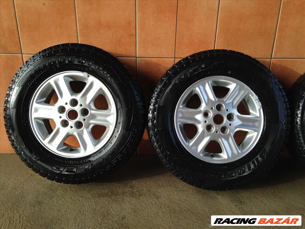 LAND ROVER FREELANDER 15" ALUFELNI NYÁRI 195/80R15 GUMIKKAL OLCSÓN!! 2. kép